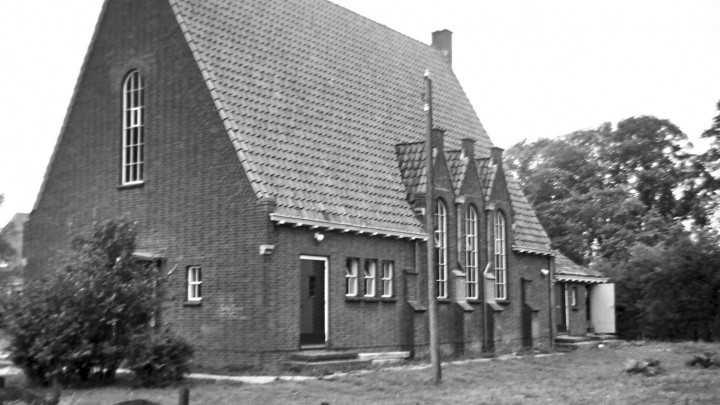 De Gereformeerde Kerk, op een foto gemaakt in 1969.